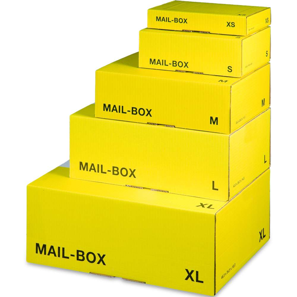 Mail-Box, wiederverschließbar (244x145x43 mm)