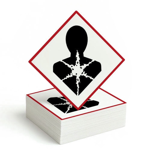 Gefahrgutetikett GHS-Symbol „Gesundheitsschädlich“