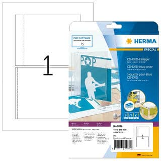 CD-Einleger, aus Karton, nicht klebend – 151 x 118 mm