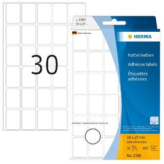 Vielzwecketiketten weiß