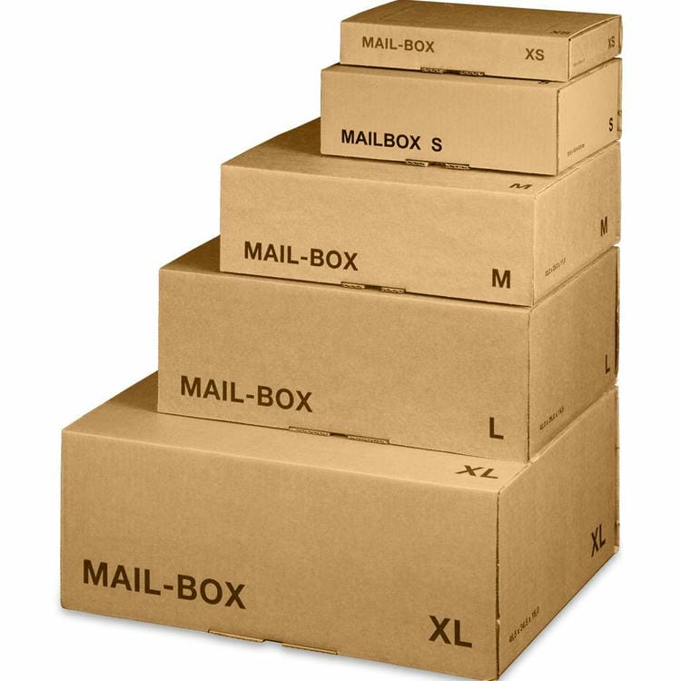 Mail-Box, wiederverschließbar (249x175x79 mm)