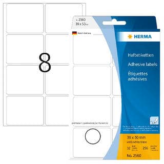 Vielzwecketiketten weiß