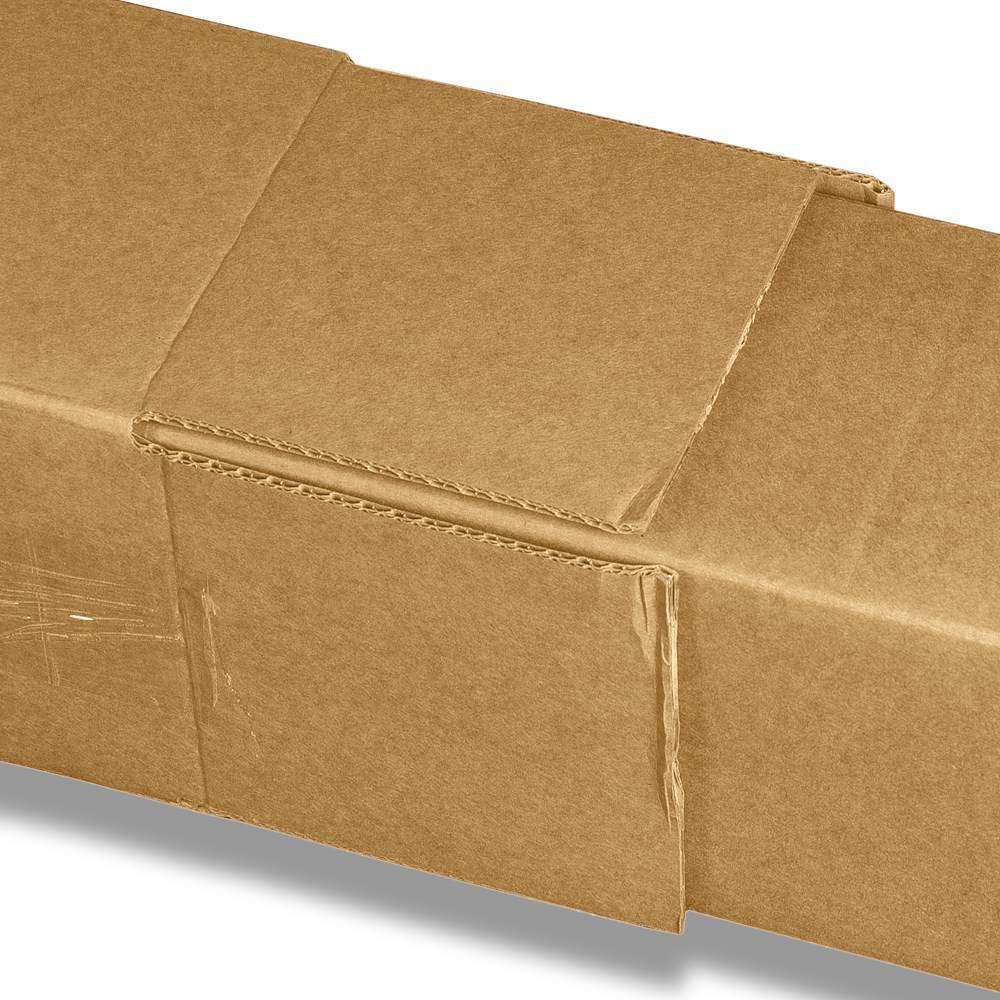 Quadratische Versandboxen, teleskopierbar (440x105x105 mm)