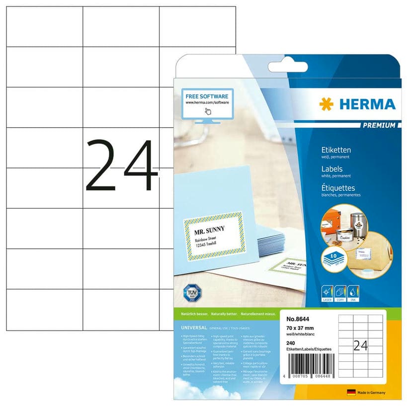 Premium Etiketten