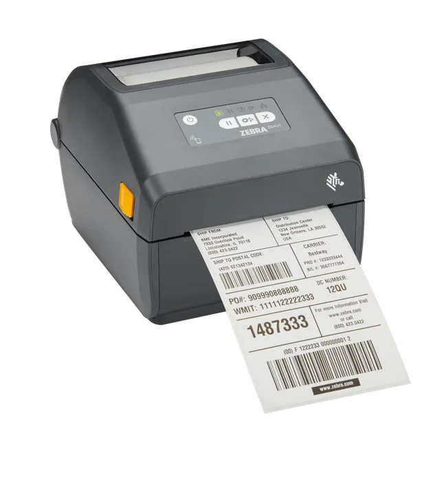 Etikettendrucker Zebra ZD421d, 12 Punkte/mm (300dpi), RTC, USB, USB-Host, BT (BLE)